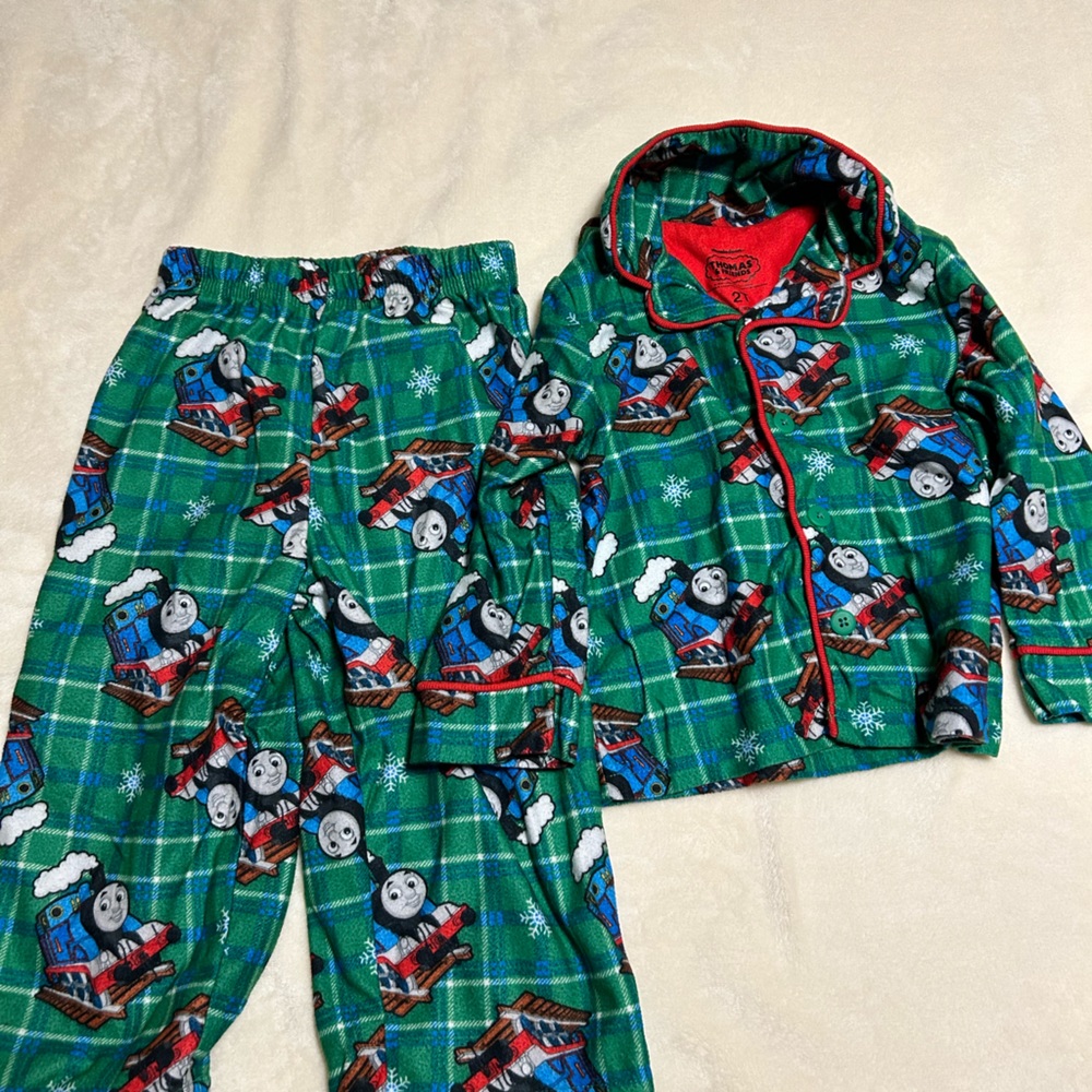2 pair long length pajamas